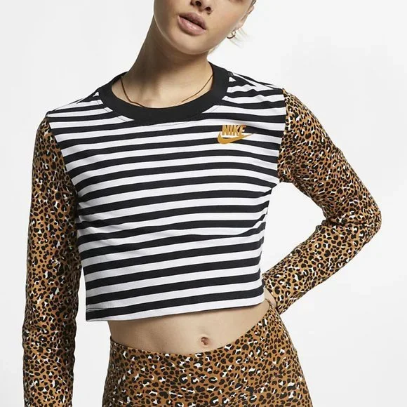 Nike Sportswear Nike Leopard Shirts Tops NIKE Animal Print Cheetah